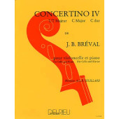 Breval J.b. Concertino N°4 Violoncelle