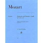 Mozart W.a. Fantaisie Sonate DO Mineur Piano