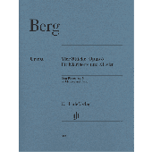 Berg A. 4 Pieces Opus 5 Clarinette