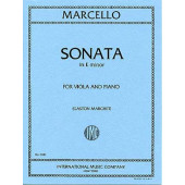 Marcello B. Sonate MI Mineur Alto