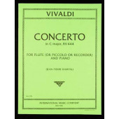 Vivaldi A. Concerto DO Majeur RV 444 Flute