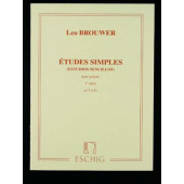 Brouwer L. Etudes Simples 1RE Serie Guitare