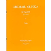 Glinka M. Sonate en RE Mineur Alto