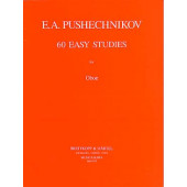 Pushechnikov E. A. 60 Easy Studies Hautbois