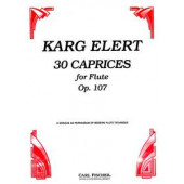 KARG-ELERT S. 30 Caprices OP 107 Flute