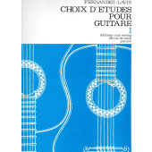 FERNANDEZ-LAVIE F. Choix D'etudes Vol 1 Guitare