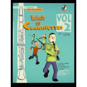Bordonneau G. Ballade en Clarinette 1ER Cycle Vol 2
