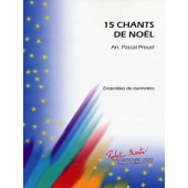Proust P. Chants de Noel Ensemble Clarinettes