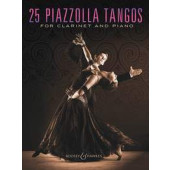 Piazzolla A. 25 Piazzolla Tangos Clarinette