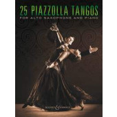 Piazzolla A. 25 Piazzolla Tangos Saxophone Alto