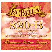Jeu de Cordes Classique la Bella 820B Flamenco Black Nylon