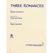 Schumann R. Three Romances Flute