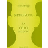 Bridge F. Spring Song Violoncelle