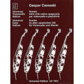 Cassado G. Sonata Violoncelle