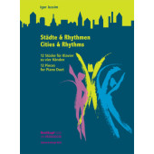 Jussim I. Cities & Rhythms Pour Piano 4 Mains