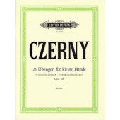 Czerny K. 25 Etudes Pour Les Petites Mains OP 748 Piano