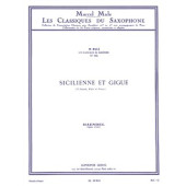 Haendel G.f. Sicilienne et Gigue Saxo Mib