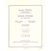 Delecluse J. Etudes (12) Caisse Claire