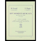 Jorand M./dupin F. 7 Moments Musicaux N°2 Percussion