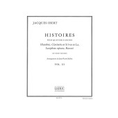 Ibert J. Histoires Quatuor D'anches Vol 3