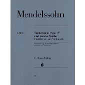 Mendelssohn F. Variations OP 17 Violoncelle