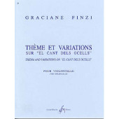 Finzi G. Theme et Variations Sur "el Cant Dels Ocells"  Violoncelle Solo