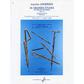 Andersen J. 24 Grandes Etudes OP 15 Vol 1 Flute