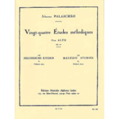 Palaschko J. 24 Etudes Melodiques OP 77 Alto
