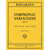 Boellmann L. Variations Symphoniques Violoncelle