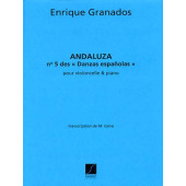 Granados E. Andaluza N°5 Violoncelle