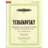 Tchaikovsky P.i. Variations Sur UN Theme Rococo OP 33 Violoncelle