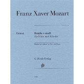 Mozart F.x. Rondo en MI Mineur Flute