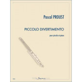 Proust P. Piccolo Divertimento Flute Piccolo