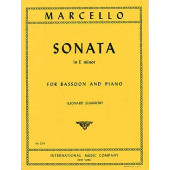 Marcello B. Sonate MI Mineur Basson