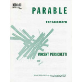 Persichetti V. Parable Cor Solo