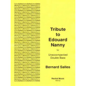 Salles B. Tribute TO Edouard Nanny Contrebasse Solo