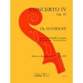Davidoff K. Concerto N°4 OP 31 Violoncelle