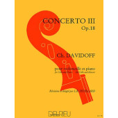 Davidoff K. Concerto N°3 OP 18 Violoncelle