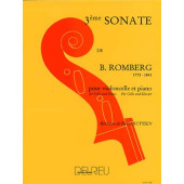 Romberg B. Sonate OP 43 N°3 Violoncelle