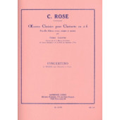Weber C.m. Concertino OP 26 Clarinette