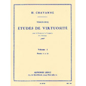Chavanne H. 25 Etudes de Virtuosite Vol 1 Trompette