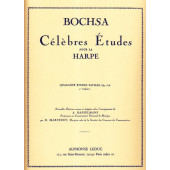 Bochsa R.n. 40 Etudes Faciles OP 318 Vol 1 Harpe