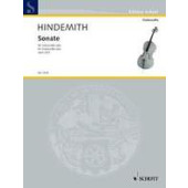Hindemith P. Sonata OP 25/3 Violoncelle