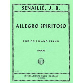 Senaille J.b. Allegro Spiritoso Violoncelle
