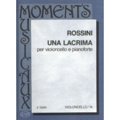 Rossini G. Una Lacrima Violoncelle
