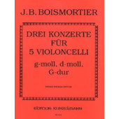 Bodin de Boismortier J. Concertos Violoncelles