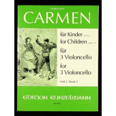 Bizet G. Carmen Fur Kinder Vol 2 Violoncelles