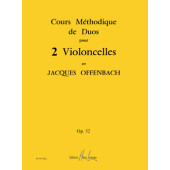 Offenbach J. Cours Methodiques de Duos OP 52 Violoncelles