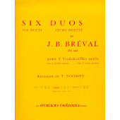Breval J.b. 6 Duos Vol 2 Violoncelles