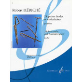 Heriche R. 24 Petites Etudes et 4 Recreations Flute